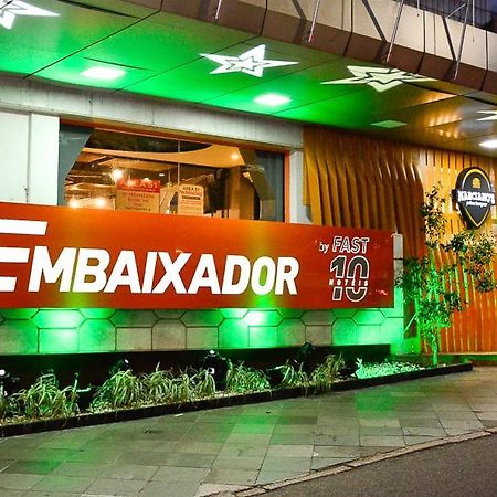 Embaixador Hotel & Centro De Eventos By Fast10 Porto Alegre Esterno foto