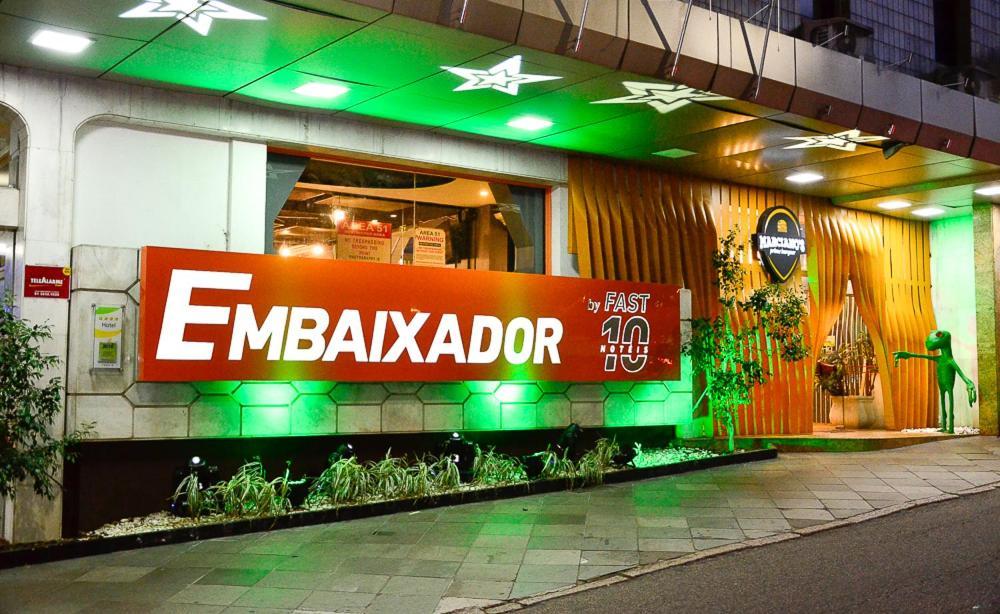 Embaixador Hotel & Centro De Eventos By Fast10 Porto Alegre Esterno foto